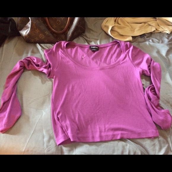 Bebe crop top