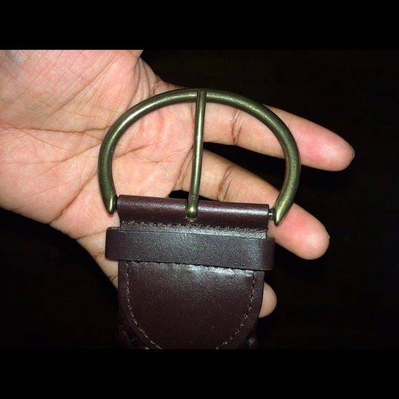 Brown Braided Belt Size XL/14/16