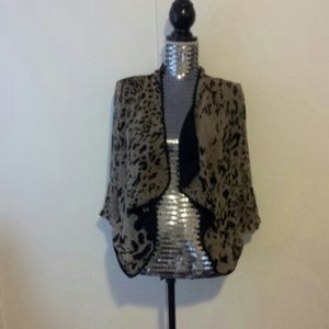 Crop Asymmetrical Blazer