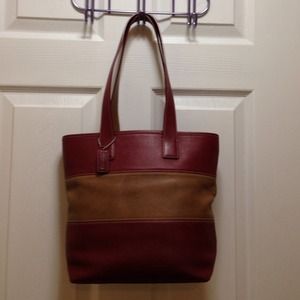 Authentic Coach Leather Handbag