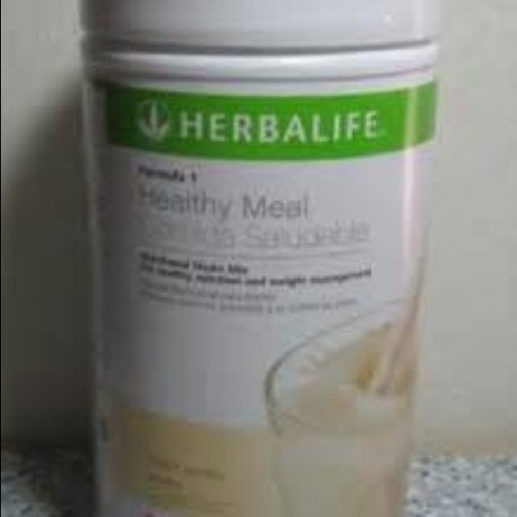 Opened almost full can of vanilla herbalife