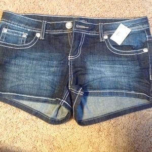 NWT denim shorts