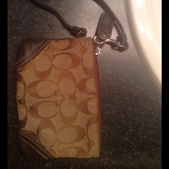 Coach wristlet