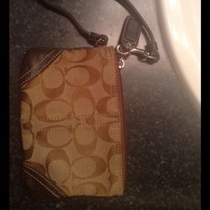 Coach wristlet