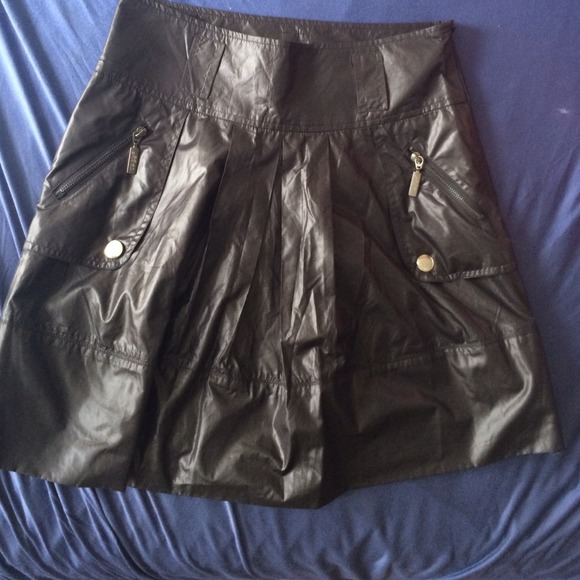 Leather skirt