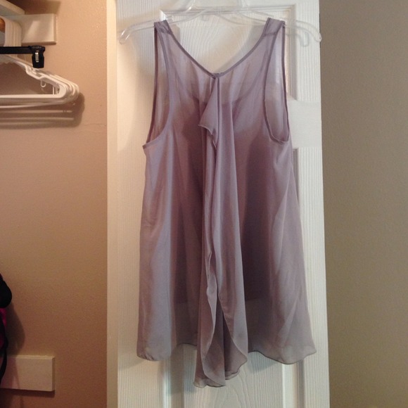 💥SOLD💥Charlotte Russe chiffon tank - Picture 3 of 4
