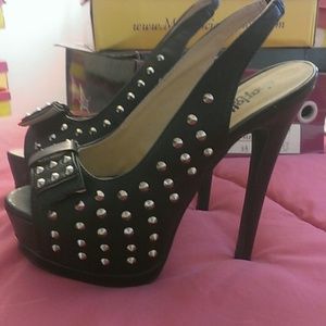 Studded heels