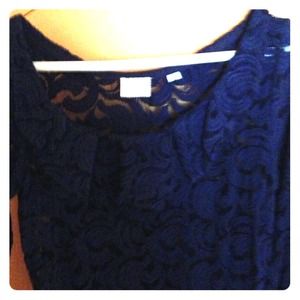 Anthropologie lace top- worn once
