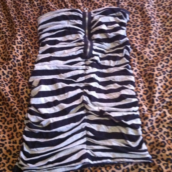Black n grey dress