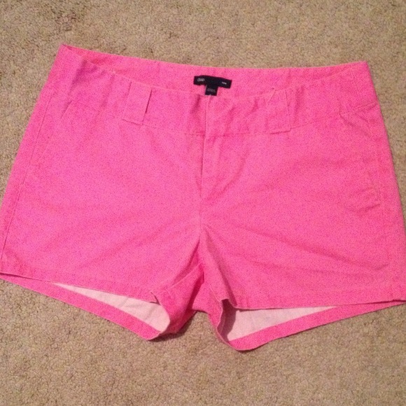 Hot pink Gap shorts