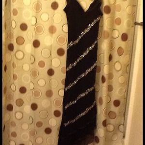 Black evening dress free gift with purchase