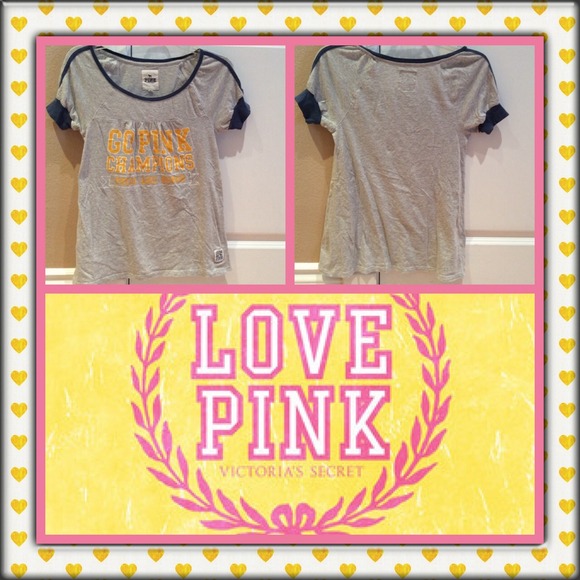 🌸VICTORIA'S SECRET PINK CUTE BABYDOLL SHIRT🌸