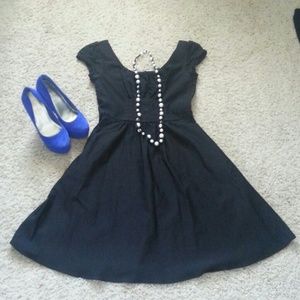 SOLD: Black 50's Styled Dress
