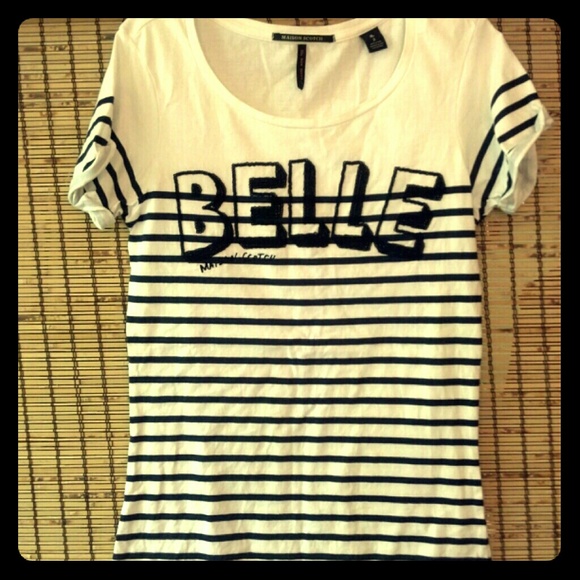 MAISON SCOTCH Striped T
