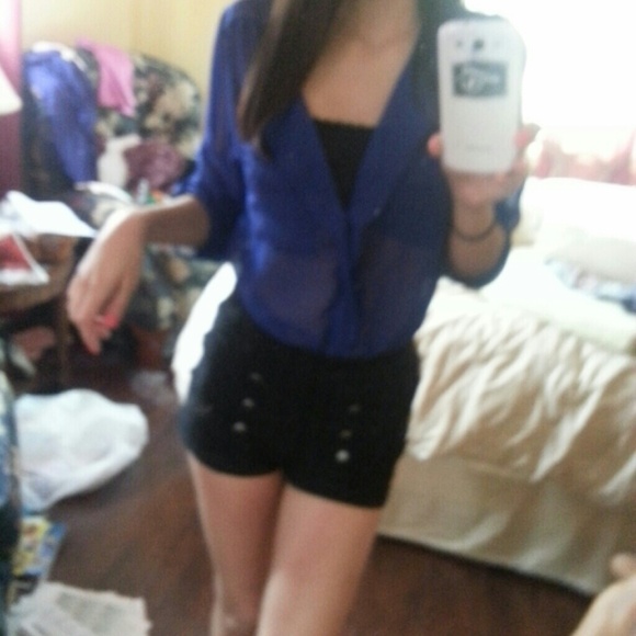 High waisted shorts