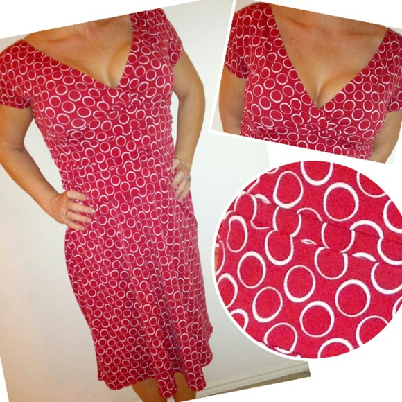 Sassy little red/white circles dress.  Size XL?