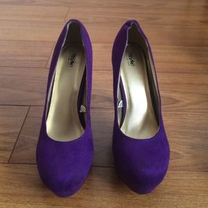 Purple heels