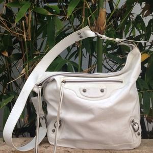 ✨❗️SOLD❗️✨ Italian Leather Crossbody Moto Bag