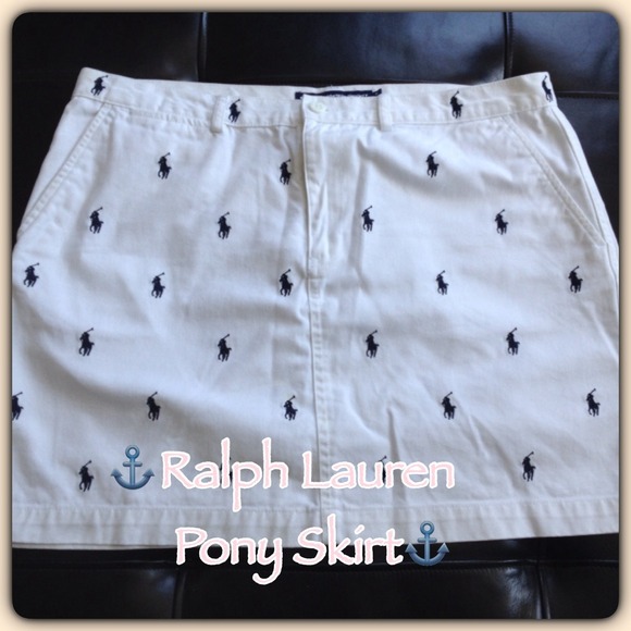 ⭐️Ralph Lauren Pony Skirt⭐️Limited Edition!!