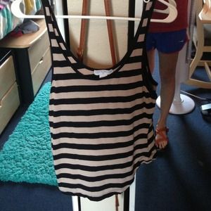 A striped tank top.