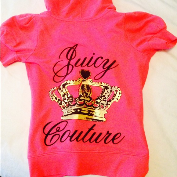 Juicy short sleeve hoodie