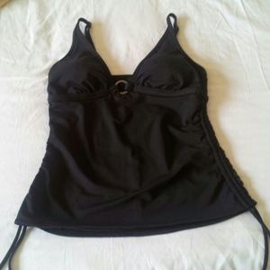 Black Tankini Top