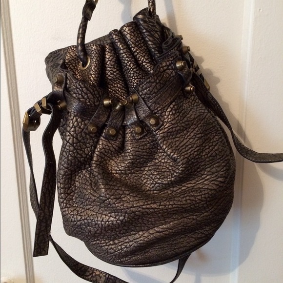 ******SOLD******Alexander Wang Diego metallic bag