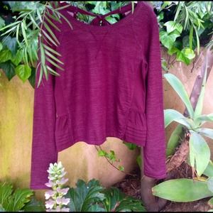 ‼️‼️SOLD‼️‼️ Lululemon Pullover Drama Open Back