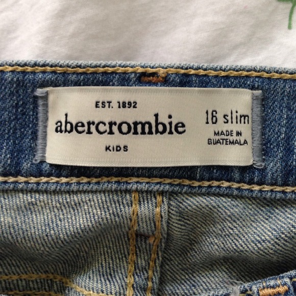 💕SOLD💕 Abercrombie kids slim jeans - Picture 3 of 3
