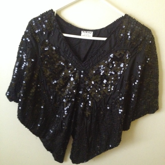 Vintage Beaded Top