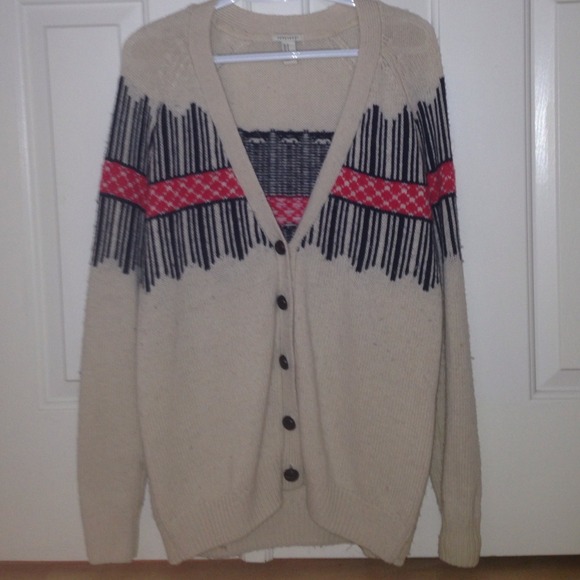Tan/Cream colored boyfriend sweater