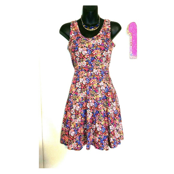 Cute floral design dress