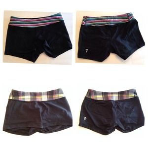 2 pair-Lululemon/Ivivva yoga shorts