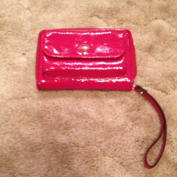 Coach cell phone wallet/wristlet
