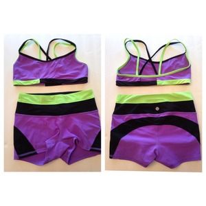 Lululemon limited edition rare workout set