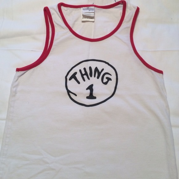Universal Studios Thing 1 Tank Top - Picture 1 of 2