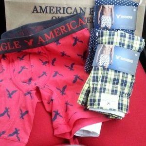 American Eagle Boxer Brief & Boxer Bundle