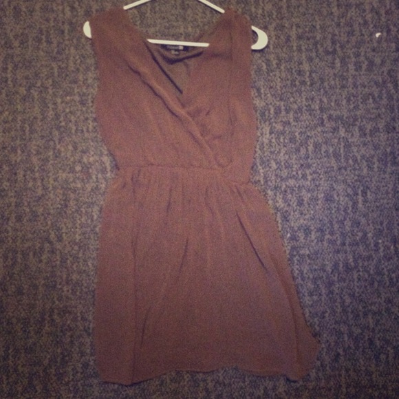 Brown forever 21 dress