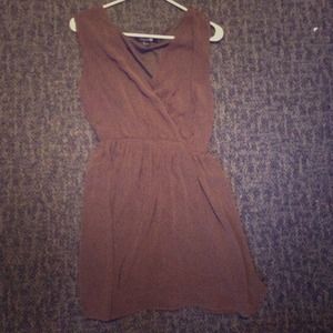 Brown forever 21 dress