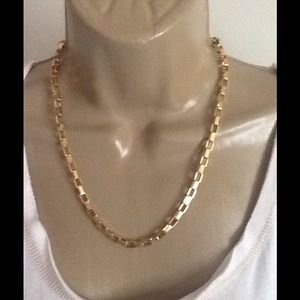 "14kt Gold Diamond Cut Overlay 20" Chain