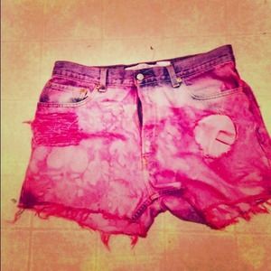 Levi's shorts I made