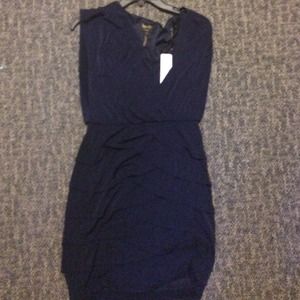 Blue shelli segal dress