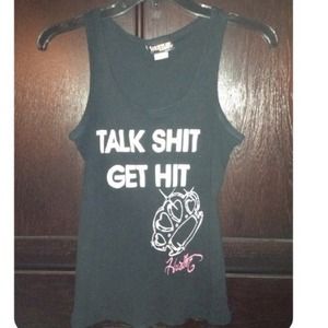 *LOWEST* Talk Sh*t Get Hit" Jrs. Tank