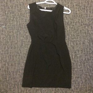 Black A line dress