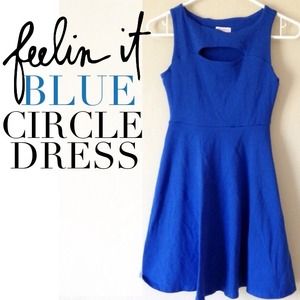Blue dress