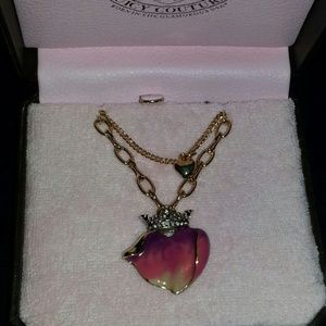 REDUCED Authentic Juicy Couture Necklace & 2 charm