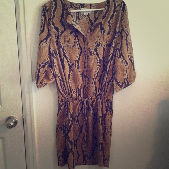 Reynah brand medium cinch waist dress never worn.