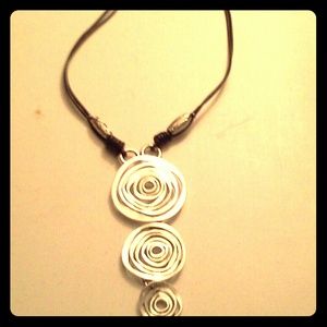 Three Ring Circular Necklace