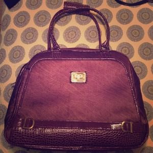 Purple laptop bag