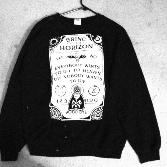 Bring Me The Horizon crewneck sweater
